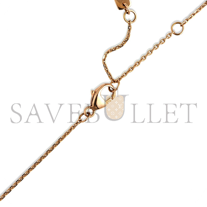 MESSIKA BABY MOVE 18K ROSE GOLD NECKLACE WITH DIAMONDS 